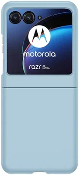 Motorola Razr 40 Ultra Hoesje Hard Plastic Back Cover Blauw