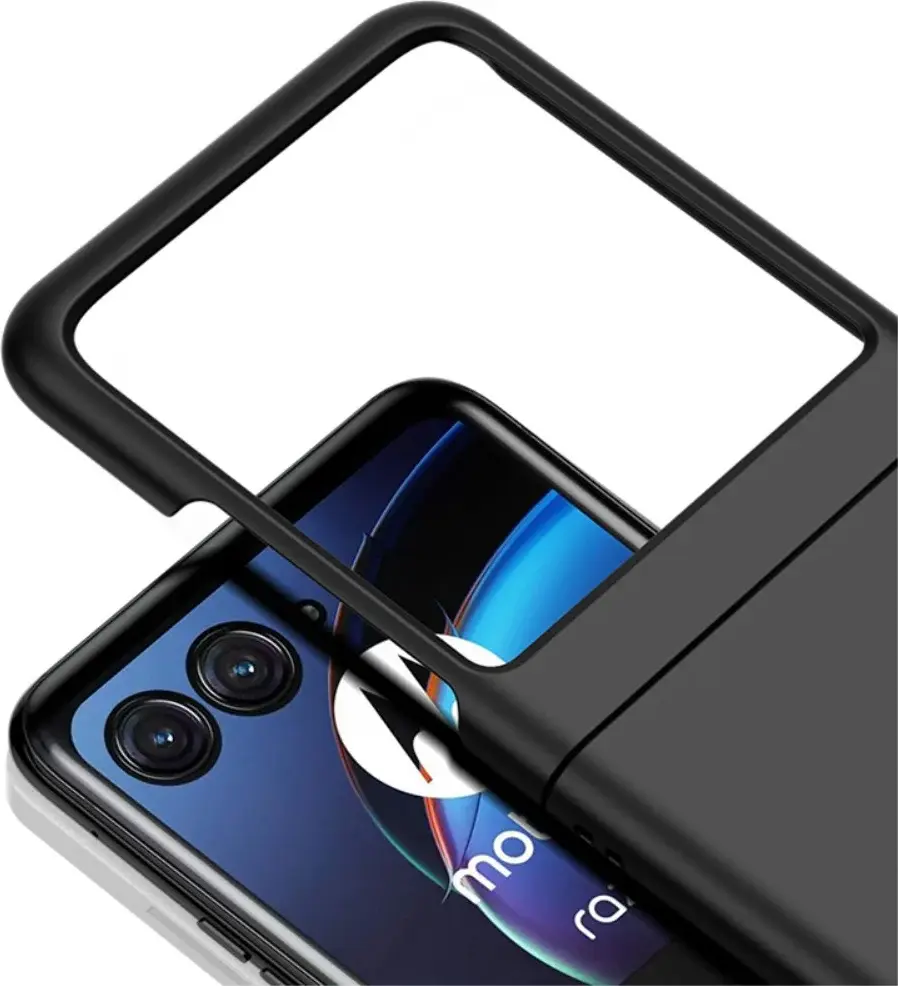 Motorola Razr 40 Ultra Hoesje Hard Plastic Back Cover Blauw afbeelding 5