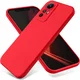 Xiaomi Redmi Note 12S Hoesje Siliconen Back Cover Rood afbeelding 1