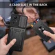Xiaomi Redmi Note 12S Hoesje met Camera Slider en Kickstand Ring Zwart afbeelding 3