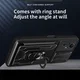 Xiaomi Redmi Note 12S Hoesje met Camera Slider en Kickstand Ring Zwart afbeelding 4