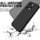 Xiaomi Redmi 12 Hoesje Siliconen Back Cover Zwart afbeelding 2