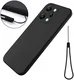 Xiaomi Redmi 12 Hoesje Siliconen Back Cover Zwart afbeelding 4