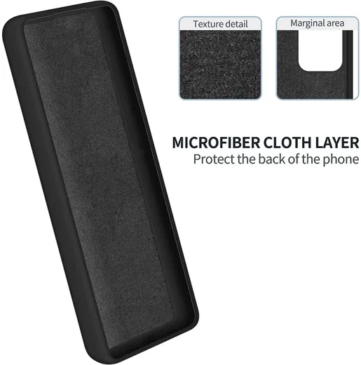 Xiaomi Redmi 12 Hoesje Siliconen Back Cover Zwart afbeelding 7