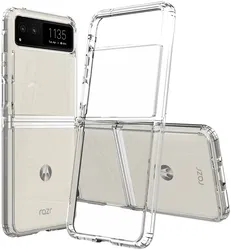 Motorola Razr 40 Hoesje Acryl Back Cover Transparant afbeelding
