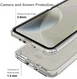 Motorola Razr 40 Hoesje Acryl Back Cover Transparant afbeelding 5