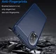 Oppo A18 / A38 Hoesje Geborsteld TPU Flexibele Back Cover Blauw afbeelding 5