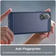 Oppo A18 / A38 Hoesje Geborsteld TPU Flexibele Back Cover Blauw afbeelding 7