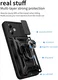 Motorola Moto G14 Hoesje met Camera Slider en Kickstand Ring Zwart afbeelding 8