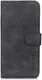 KHAZNEH Oppo A18 / A38 Hoesje Retro Wallet Book Case Zwart afbeelding 7