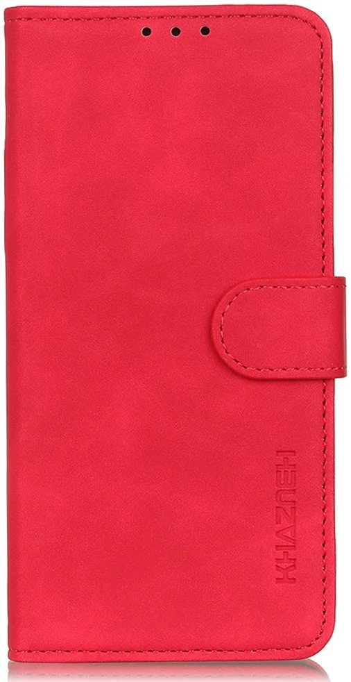 KHAZNEH Oppo A18 / A38 Hoesje Retro Wallet Book Case Rood afbeelding 7