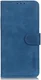 KHAZNEH Oppo A18 / A38 Hoesje Retro Wallet Book Case Blauw afbeelding 7