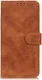 KHAZNEH Mototola Moto G84 Hoesje Retro Wallet Book Case Bruin afbeelding 7