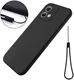 Motorola Moto G84 Hoesje Siliconen Back Cover Zwart afbeelding 4