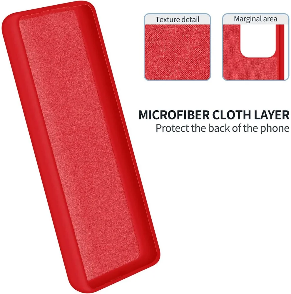Motorola Moto G84 Hoesje Siliconen Back Cover Rood afbeelding 7