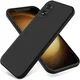 Oppo A18 / A38 Hoesje Siliconen Back Cover Zwart afbeelding 1