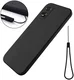 Oppo A18 / A38 Hoesje Siliconen Back Cover Zwart afbeelding 4