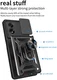 Oppo A18 / A38 Hoesje met Camera Slider en Kickstand Ring Blauw afbeelding 7