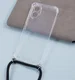 Oppo A18 / A38 Hoesje met Koord Schokbestendig TPU Transparant afbeelding 7