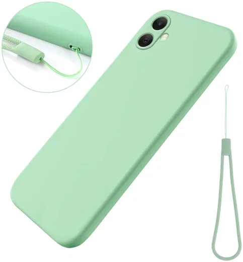 Samsung Galaxy A05 Hoesje Siliconen Back Cover Groen afbeelding 4