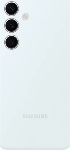 Origineel Samsung Galaxy S24 Hoesje Silicone Case Back Cover Wit afbeelding 1