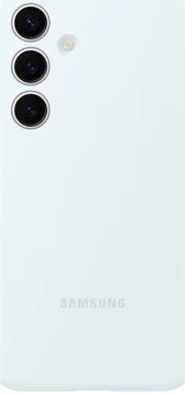 Origineel Samsung Galaxy S24 Hoesje Silicone Case Back Cover Wit