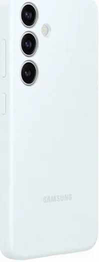 Origineel Samsung Galaxy S24 Hoesje Silicone Case Back Cover Wit afbeelding 2