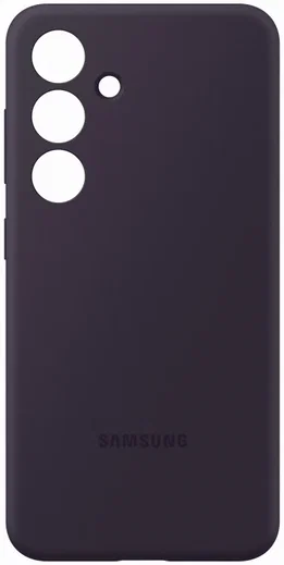 Origineel Samsung Galaxy S24 Hoesje Silicone Case Back Cover Paars afbeelding 4