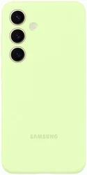 Origineel Samsung Galaxy S24 Hoesje Silicone Case Back Cover Groen afbeelding