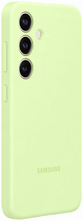 Origineel Samsung Galaxy S24 Hoesje Silicone Case Back Cover Groen afbeelding 2