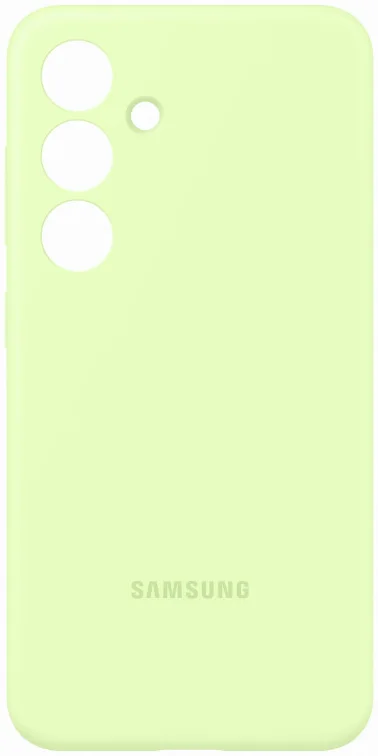 Origineel Samsung Galaxy S24 Hoesje Silicone Case Back Cover Groen afbeelding 4