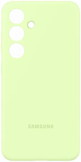 Origineel Samsung Galaxy S24 Hoesje Silicone Case Back Cover Groen afbeelding 4