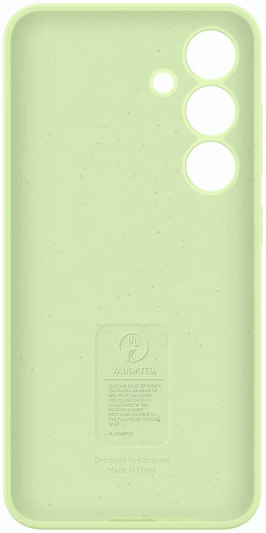 Origineel Samsung Galaxy S24 Hoesje Silicone Case Back Cover Groen afbeelding 5