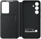 Origineel Samsung Galaxy S24 Hoesje Smart View Wallet Case Zwart afbeelding 5