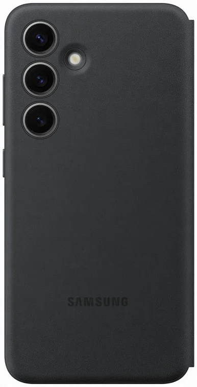 Origineel Samsung Galaxy S24 Hoesje Smart View Wallet Case Zwart afbeelding 4