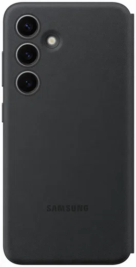Origineel Samsung Galaxy S24 Hoesje Smart View Wallet Case Zwart afbeelding 4