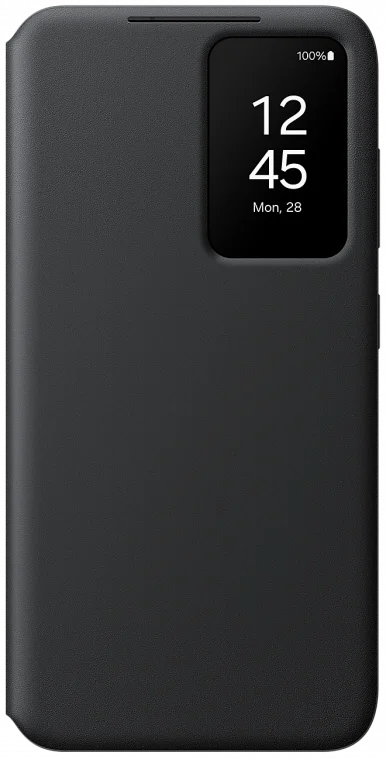 Origineel Samsung Galaxy S24 Hoesje Smart View Wallet Case Zwart afbeelding 1