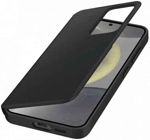 Origineel Samsung Galaxy S24 Hoesje Smart View Wallet Case Zwart afbeelding 2