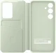 Origineel Samsung Galaxy S24 Hoesje Smart View Wallet Case Groen afbeelding 4