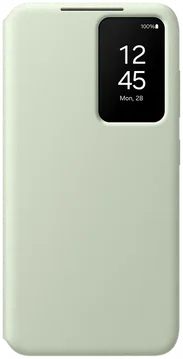 Origineel Samsung Galaxy S24 Hoesje Smart View Wallet Case Groen
