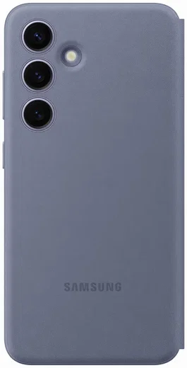 Origineel Samsung Galaxy S24 Hoesje Smart View Wallet Case Paars afbeelding 4