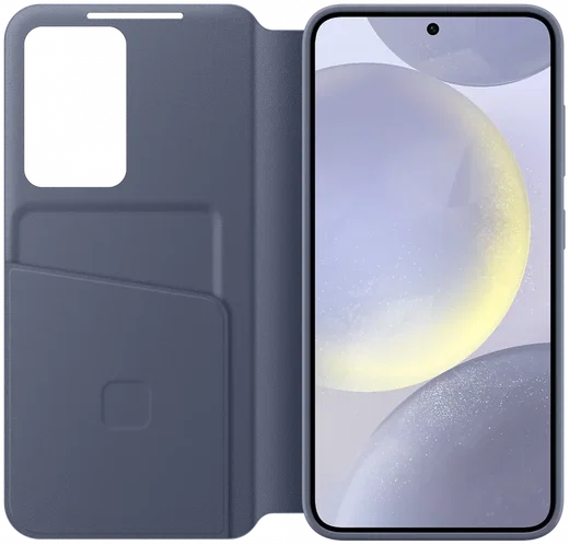 Origineel Samsung Galaxy S24 Hoesje Smart View Wallet Case Paars afbeelding 3
