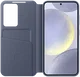 Origineel Samsung Galaxy S24 Hoesje Smart View Wallet Case Paars afbeelding 3