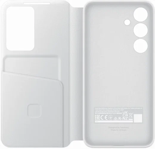 Origineel Samsung Galaxy S24 Hoesje Smart View Wallet Case Wit afbeelding 5
