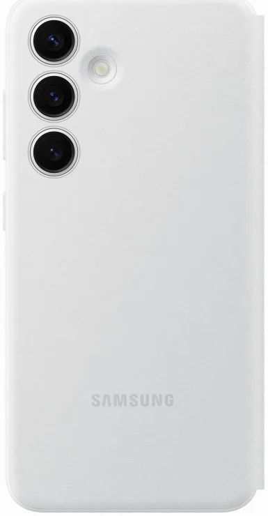 Origineel Samsung Galaxy S24 Hoesje Smart View Wallet Case Wit afbeelding 4