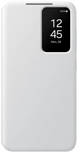 Origineel Samsung Galaxy S24 Hoesje Smart View Wallet Case Wit afbeelding 1