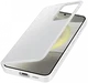 Origineel Samsung Galaxy S24 Hoesje Smart View Wallet Case Wit afbeelding 2