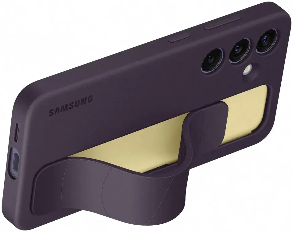 Origineel Samsung Galaxy S24 Hoesje Standing Grip Case Paars afbeelding 2