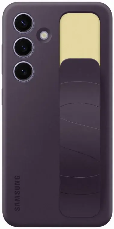 Origineel Samsung Galaxy S24 Hoesje Standing Grip Case Paars afbeelding 1