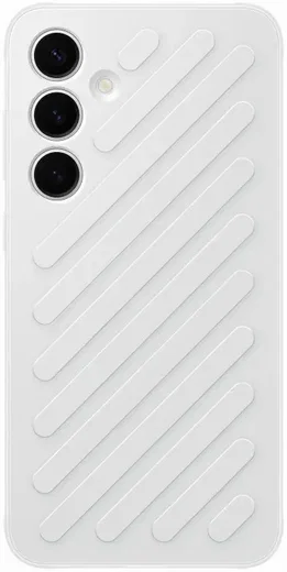 Origineel Samsung Galaxy S24 Plus Hoesje Shield Case Back Cover Wit afbeelding 1